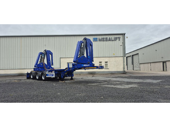 Semi-remorque porte-conteneur/ Caisse mobile MEGA