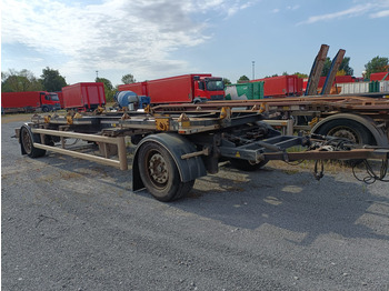 Remorque porte-conteneur/ Caisse mobile HUEFFERMANN Anhänger für Absetzmulden HMA 18.76 LS Containeranhänger: photos 4