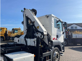 Camion ampliroll, Camion grue MAN TG-S 26.440 6x2-2 BL Abrollkipper mit Kran Funk+: photos 4