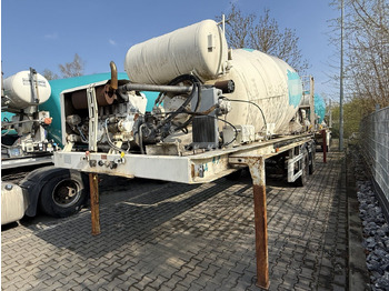 Camion malaxeur Intermix 10 m³ Betonmischer Auflieger mit Motor: photos 4