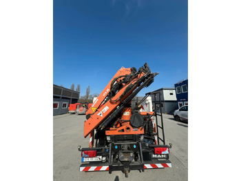 Camion benne, Camion grue MAN TGS 26.400 6x2*4 Kipper Bordm. Kran ATLAS 172.3E: photos 4