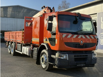 Camion grue RENAULT Premium Lander