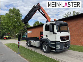 Camion grue MAN TGS 18.400 PK 22002-E 20 m- 5.550kg + 5/6 Steuer: photos 3