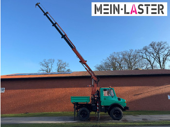 Camion grue Unimog U 1200 Atlas 75.2 Kran 14 m Funk FB  *1. Hand: photos 2