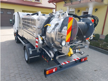 Camion hydrocureur Renault Maxity Cappellotto INOX Low garage hydro combi: photos 5