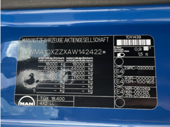 Camion porte-conteneur/ Caisse mobile MAN TGX 18.400 4X2 LL TGX 18.400 4X2 LL, Fahrschulausstattung, XLX-Fahrerhaus: photos 2
