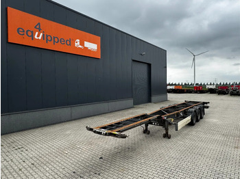Semi-remorque porte-conteneur/ Caisse mobile SCHMITZ