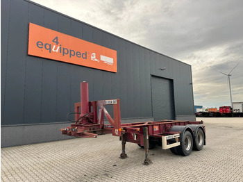 Semi-remorque porte-conteneur/ Caisse mobile VAN HOOL 20'