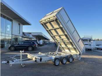 Remorque benne neuf HUMBAUR HTK 3500.41 Tridem EP BWAufs. Dreiseitenkipper: photos 5