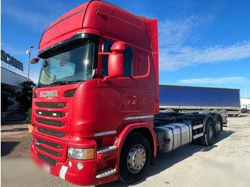 Camion porte-conteneur/ Caisse mobile SCANIA R450: photos 2