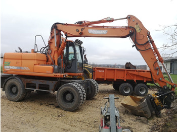 Pelle sur pneus Doosan DX 140: photos 3