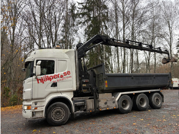 Camion grue SCANIA R 480