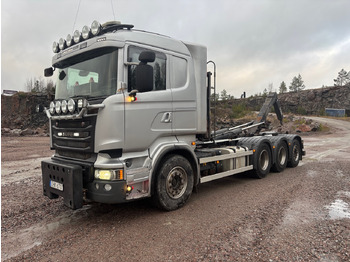 Camion ampliroll SCANIA R 580