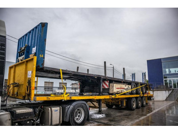 Semi-remorque plateau KRONE SD