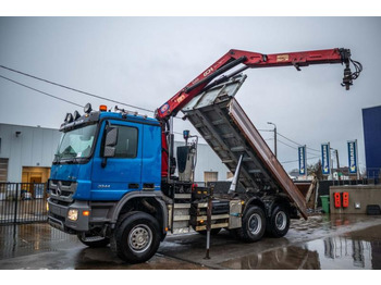 Camion benne MERCEDES-BENZ Actros 3344