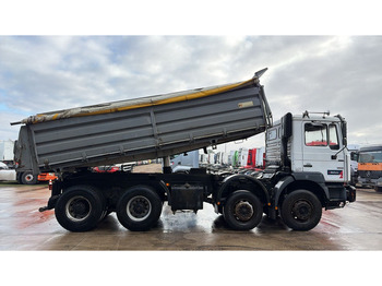 Camion benne MAN 41.414 (BIG AXLES / 41 TONS / GRAND PONT / LAMES / 6 CYLINDER): photos 5 Camion benne MAN 41.414 (BIG AXLES / 41 TONS / GRAND PONT / LAMES / 6 CYLINDER): photos 5