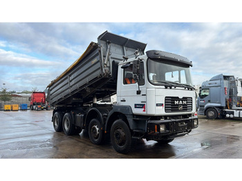 Camion benne MAN 41.414 (BIG AXLES / 41 TONS / GRAND PONT / LAMES / 6 CYLINDER): photos 3 Camion benne MAN 41.414 (BIG AXLES / 41 TONS / GRAND PONT / LAMES / 6 CYLINDER): photos 3