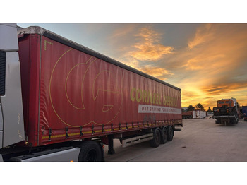 Semi-remorque rideaux coulissants VAN HOOL