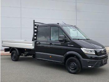 Utilitaire plateau, Utilitaire double cabine MAN TGE 3.160 Pritsche DOKA LR HECK AHK 3.5t ACC NAV: photos 2