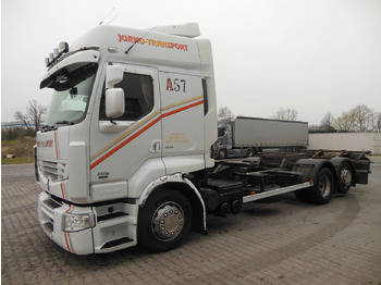 Camion porte-conteneur/ Caisse mobile RENAULT Premium 450