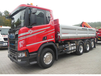 Camion grue SCANIA R 580