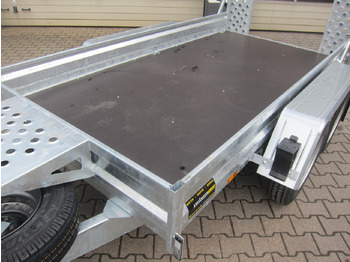 Remorque porte engin Baggeranhänger BUILDER M 300x145x20cm Rampen klappbar Reserverad (M) 2700kg Januar Aktion: photos 4