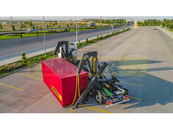 Semi-remorque porte-conteneur/ Caisse mobile STU