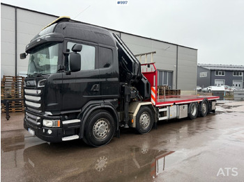 Camion plateau SCANIA R 520