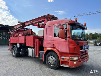 Camion pompe Scania P230 with Concrete pump: photos 2