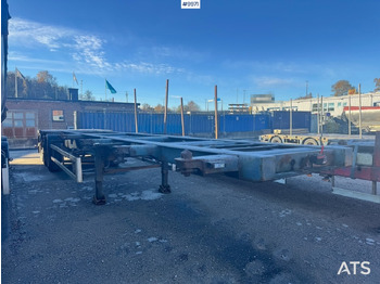 Semi-remorque châssis