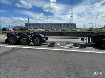 Semi-remorque porte-conteneur/ Caisse mobile FRUEHAUF