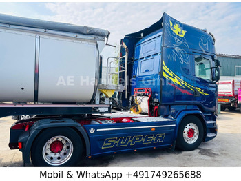 Tracteur routier Scania R580 V8 TopLine LL *Retarder/Standklima/Hydr.: photos 3