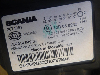 Système électrique pour Camion Scania Nextgen Strålkastare, 3148186: photos 3