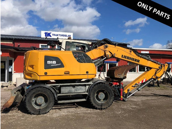 Pelle sur pneus LIEBHERR