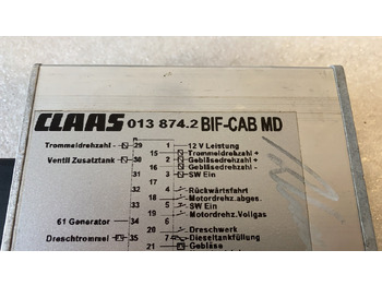 Système électrique CLAAS