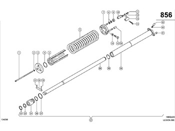 Vérin hydraulique CLAAS