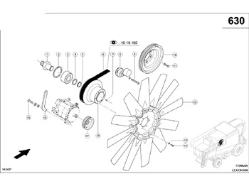 Ventilateur CLAAS