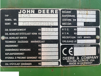 Capteur JOHN DEERE