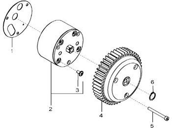 Pompe à huile JOHN DEERE