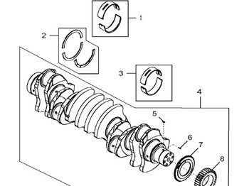 Vilebrequin JOHN DEERE