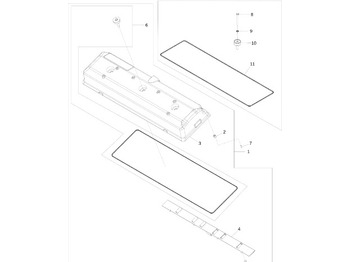 Joint moteur JOHN DEERE