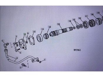 Boîte de vitesse et pièces JOHN DEERE