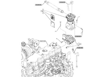Joint moteur NEW HOLLAND