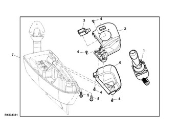 Cabine et intérieur JOHN DEERE