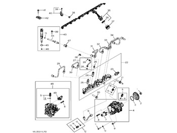 Câble/ Fil JOHN DEERE