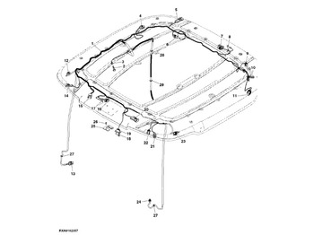 Câble/ Fil JOHN DEERE