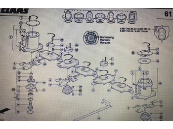 Pièces de rechange CLAAS