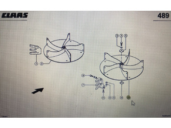 Pièces de rechange CLAAS
