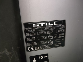 Chariot à mât rétractable STILL FM-X20: photos 5 Chariot à mât rétractable STILL FM-X20: photos 5