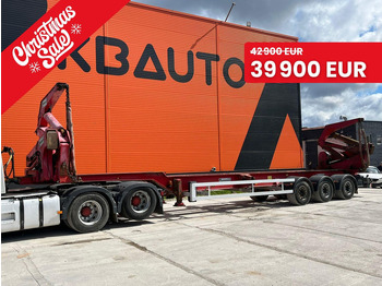 Semi-remorque porte-conteneur/ Caisse mobile HAMMAR
